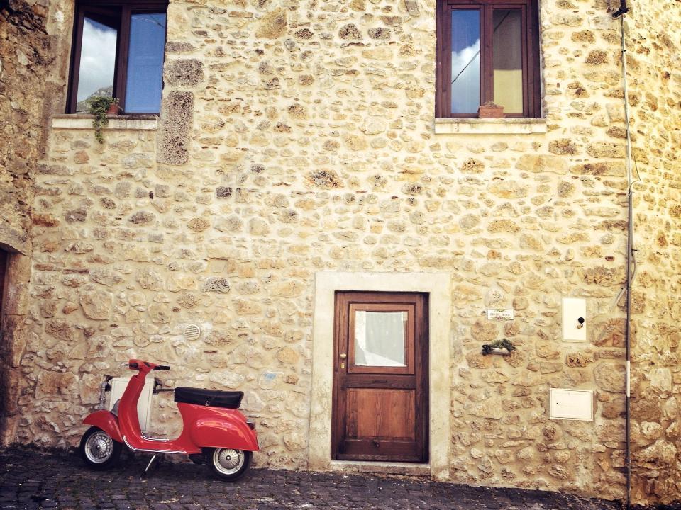 Le Pagliare Del Gran Sasso Panzió Assergi Kültér fotó